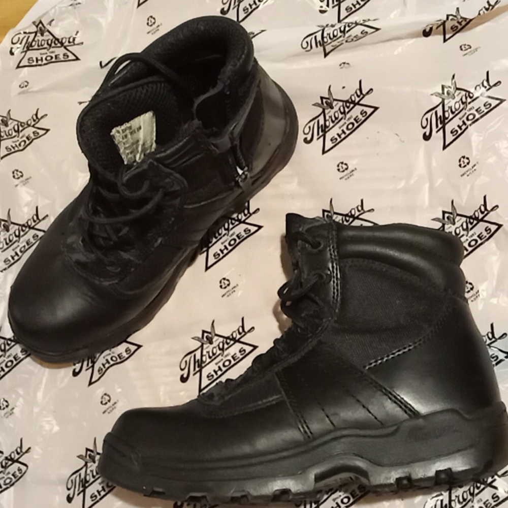 Thorogood Waterproof Side Zip Slip Resistant Boots